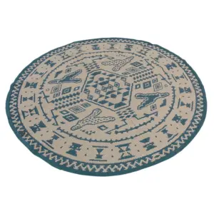 Easycamp Bilberry Round Tapijt Grijs