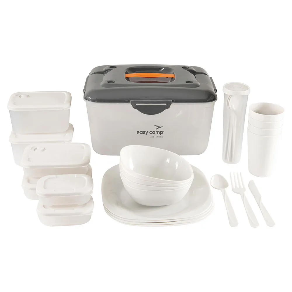Easycamp Picnic Box L Picknickmand Wit