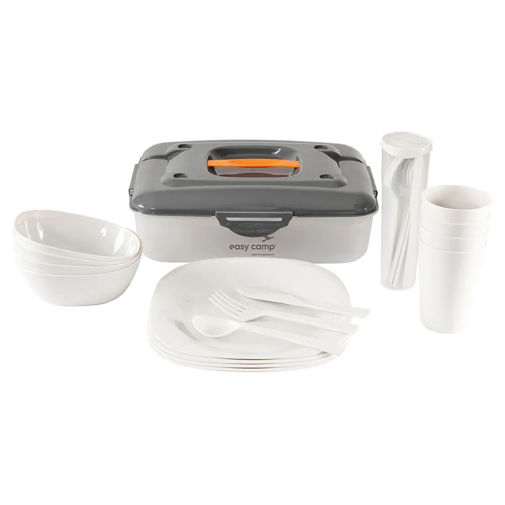 Easycamp Picnic Box M Picknickmand Oranje