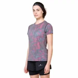 Ronhill Tech Golden Hour T-shirt Met Korte Mouwen Multicolor