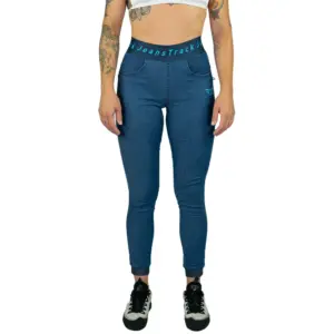 Jeanstrack Dena Dirty Spijkerbroek Blauw