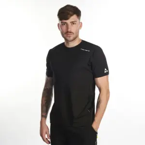 Fischer Nordic Fitness T-shirt Met Korte Mouwen Zwart