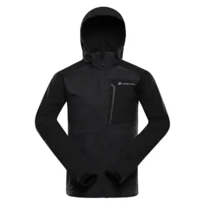 Alpine Pro Hoor Softshelljack Zwart