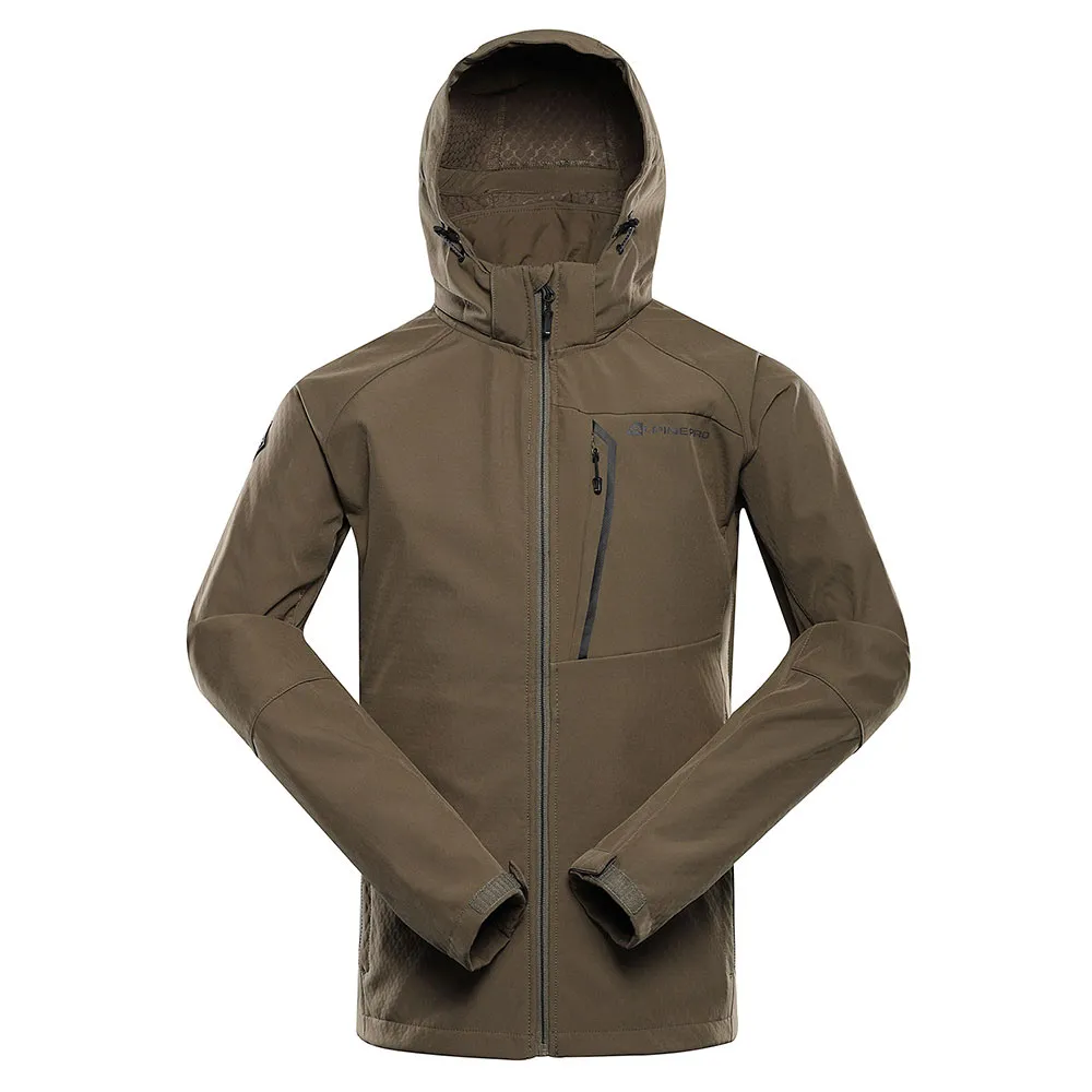 Alpine Pro Hoor Softshelljack Grijs