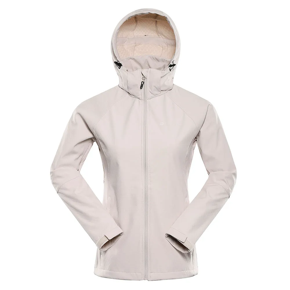 Alpine Pro Hoora Softshelljack Moonbeam