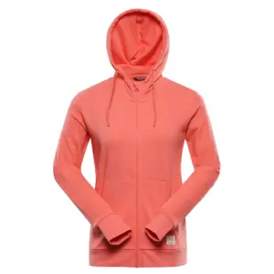 Alpine Pro Lokka Sweatshirt Met Rits Georgia Peach
