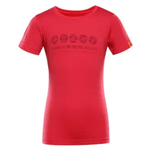 Alpine Pro Mereno 2 T-shirt Met Korte Mouwen Raspberry