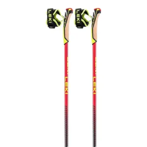 Leki Alpino Mezza Ultralite Stokken Rood