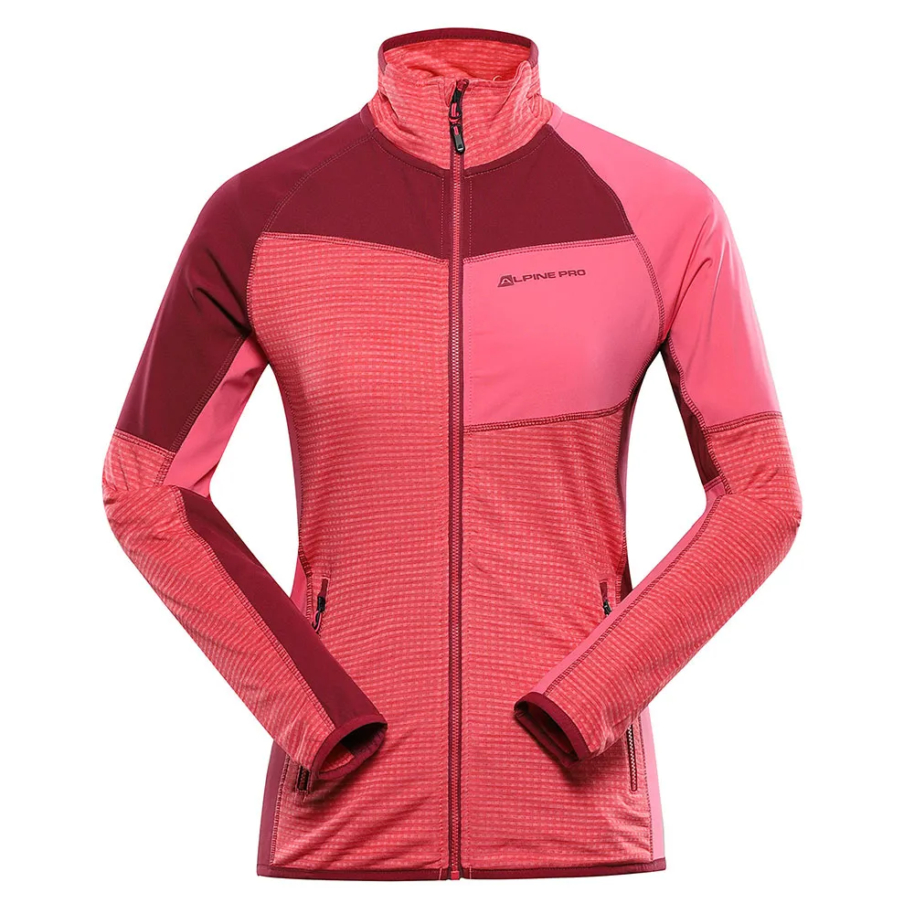 Alpine Pro Onneca 2 Fleece Met Volledige Rits Raspberry
