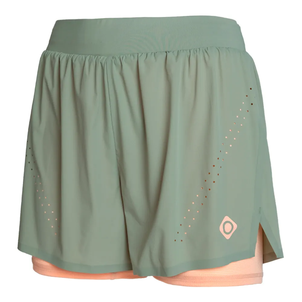 Izas Limoges Korte Broek Light Caki / Peach