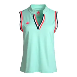 Izas Marsella Mouwloze Polo Fair Aqua