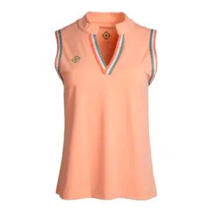 Izas Marsella Mouwloze Polo Peach