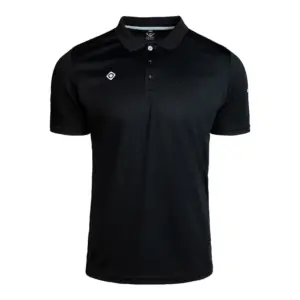 Izas Ordesa V3 Korte Mouw Poloshirt Zwart