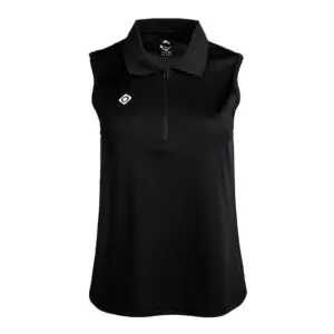 Izas Ordesa V3 Mouwloze Polo Zwart