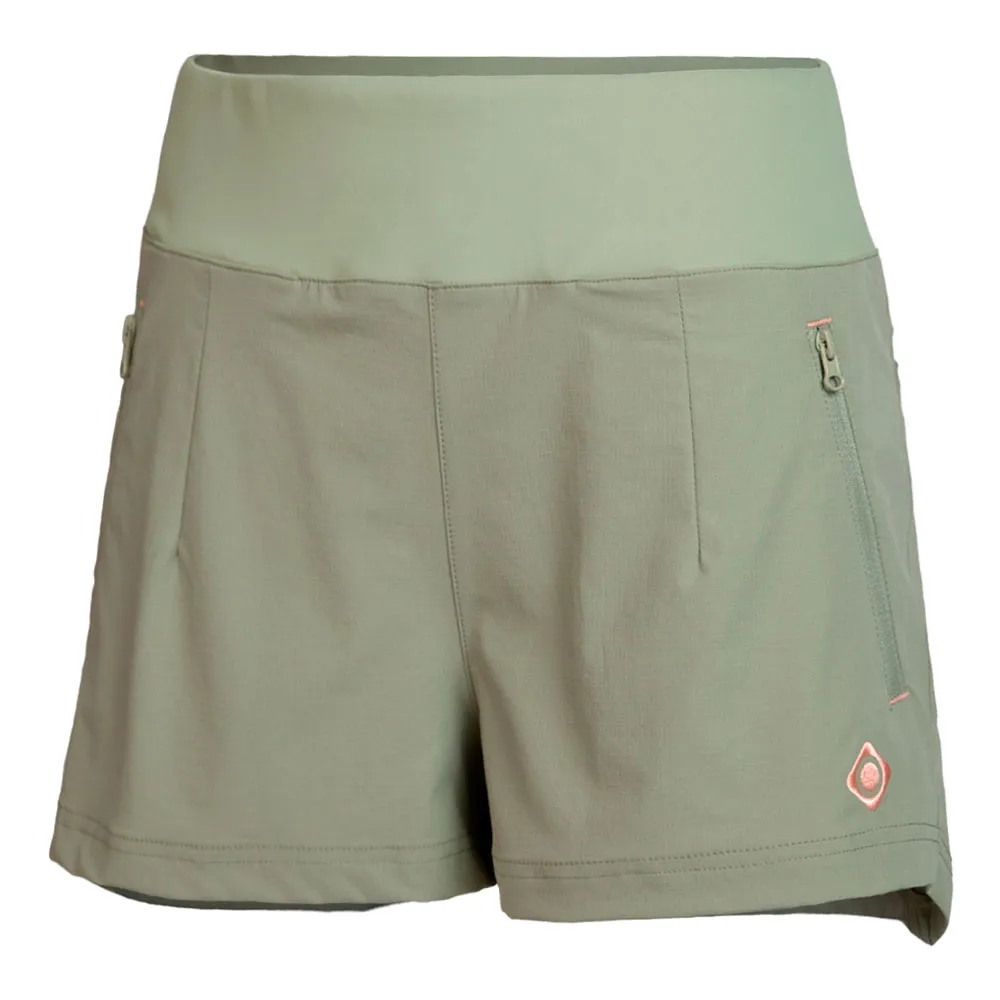 Izas Toul Korte Broek Light Caki / Peach