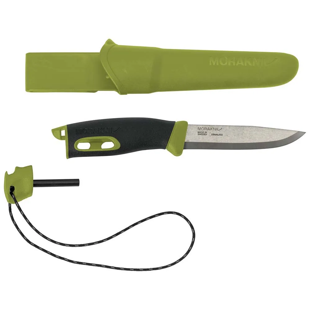 Morakniv Companion Spark Mes Groen