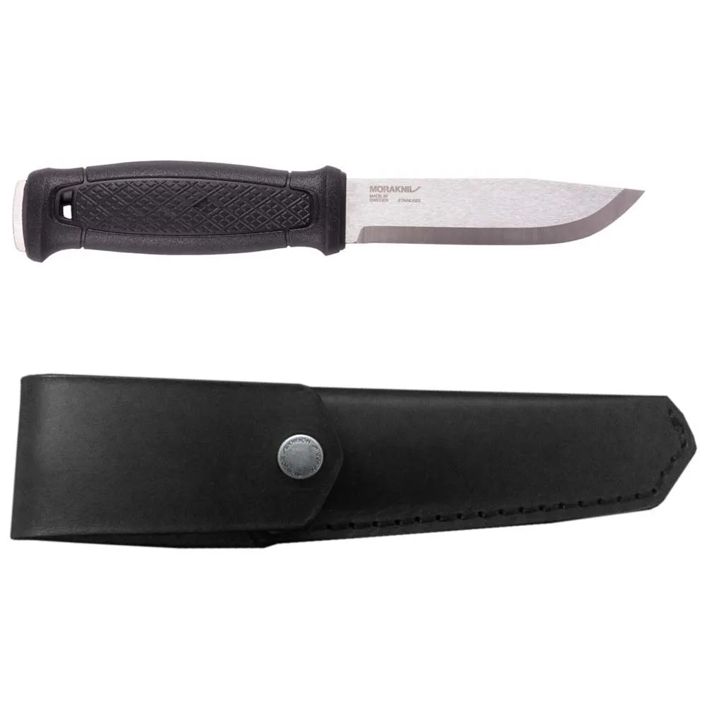 Morakniv Garberg Leather Sheath Mes Zwart