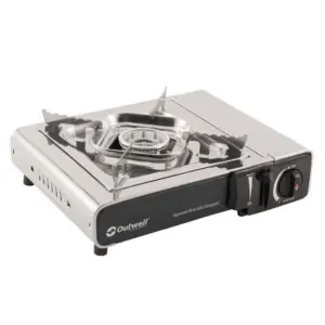 Outwell Appetizer Solo Gasguard Gascampingkeuken Zilver