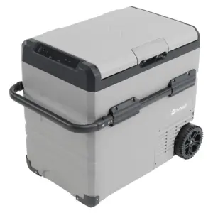 Outwell Arctic Frost 55l 12v-230v Verrijdbare Harde Koelbox Zwart