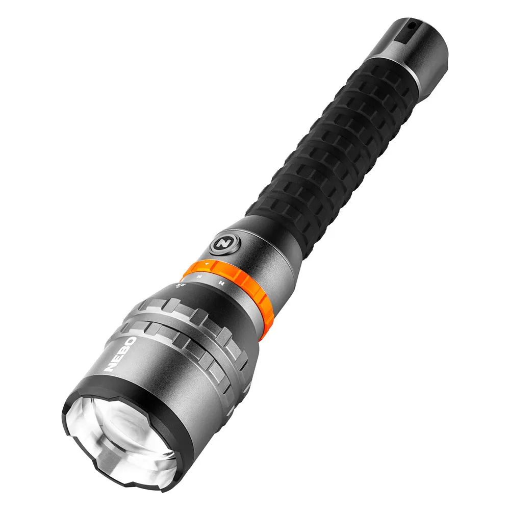 Nebo Tools Davinci 12000 Oplaadbare Zaklamp Grijs