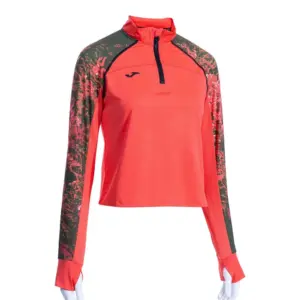 Joma Explorer Iii Sweatshirt Met Halve Rits Roze