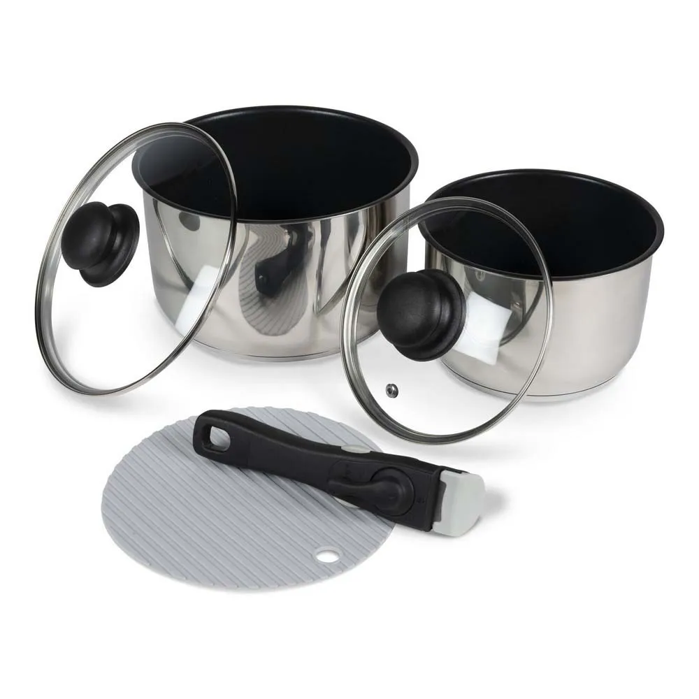 Kampa Stracker Kookset Zilver