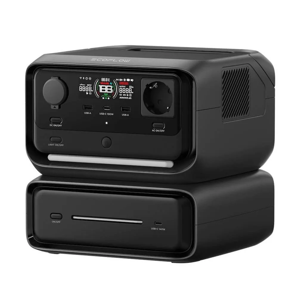 Ecoflow River 3 Max Generator Grijs