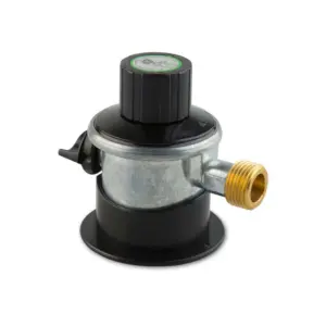 Yregas 4kg/h 2 Bar En-12864 Gasdrukregelaar Zwart