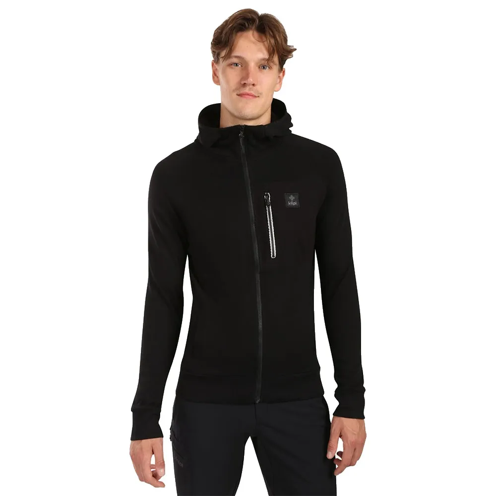 Kilpi Balu Sweatshirt Met Rits Zwart