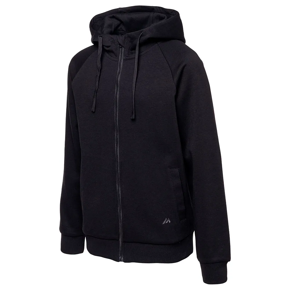 Martes Essential Misini Junior Sweatshirt Met Rits Zwart