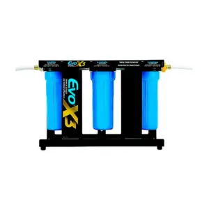 Camco Evo X3 Triple Stage Premium Waterfilterset Zwart