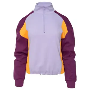 Iguana Igtopi Sweatshirt Met Halve Rits Paars