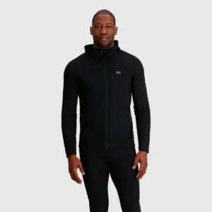 Outdoor Research Vigor Grid Sweatshirt Met Rits Zwart