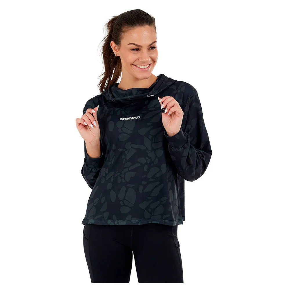 Fundango Helka Hoodie Zwart