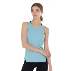 Fundango Kawaki Mouwloos T-shirt Blauw