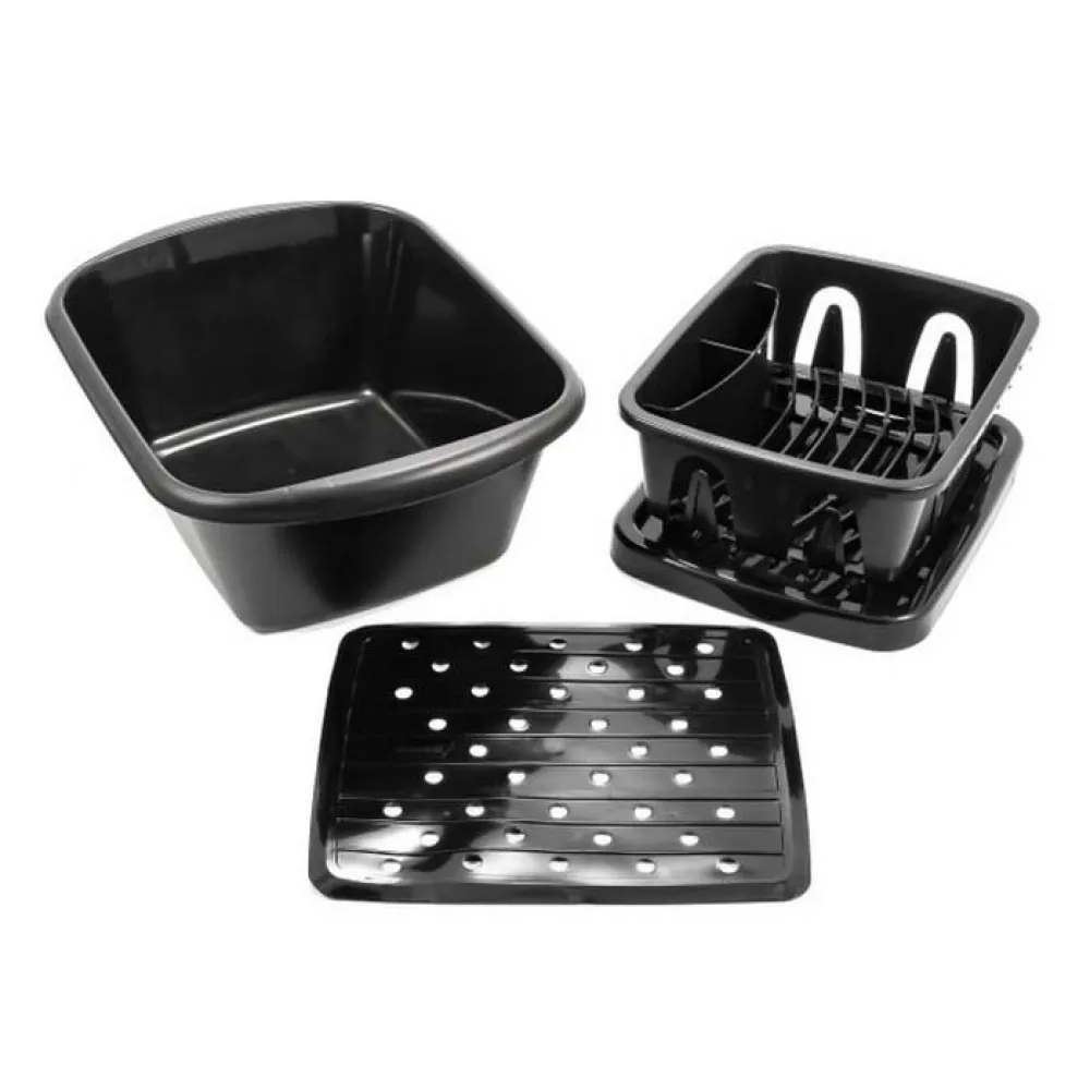 Camco Spoelbakset Zwart
