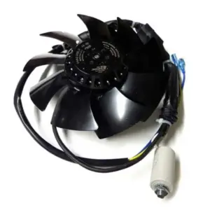 Belaire Sparrow Motor Van De Buitenventilator Zwart