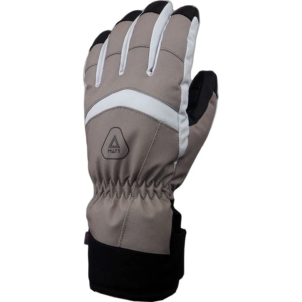 Matt Powder Handschoenen Bruin
