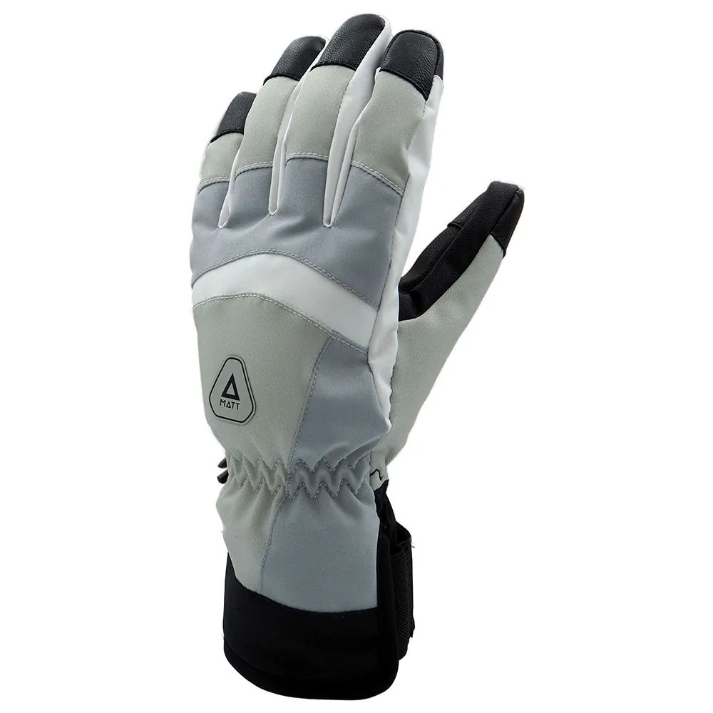 Matt Powder Handschoenen Grijs