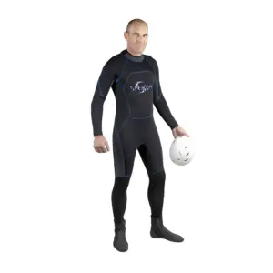 Aquaneos River Wetsuit Voor Canyoning 3 Mm Zwart