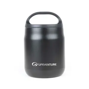Lifeventure Food Flask 600ml Lunchbox Zwart