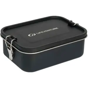 Lifeventure Stainless Steel Mess Tin Lunchbox Zwart