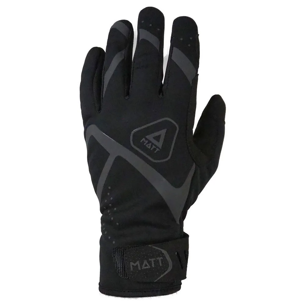 Matt Runforfun Handschoenen Zwart