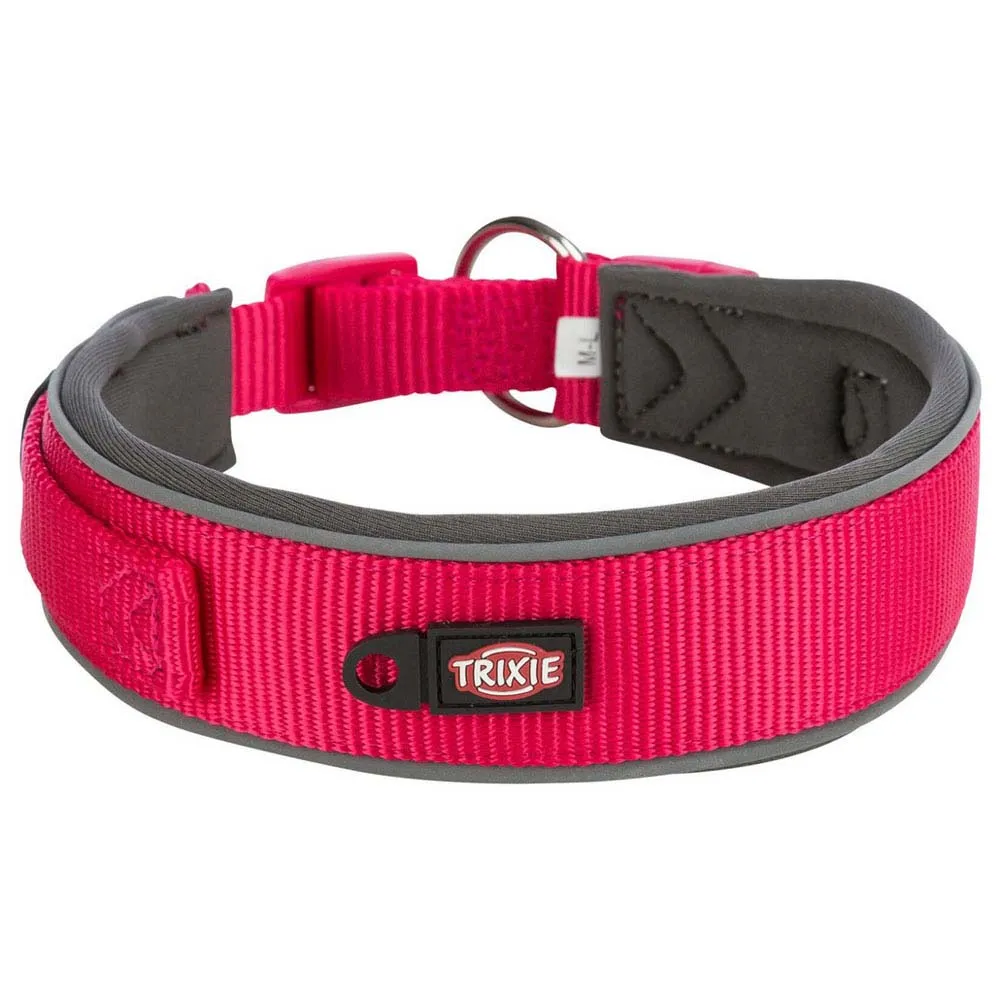 Trixie Premium Hondenhalsband Fuchsia / Graphite