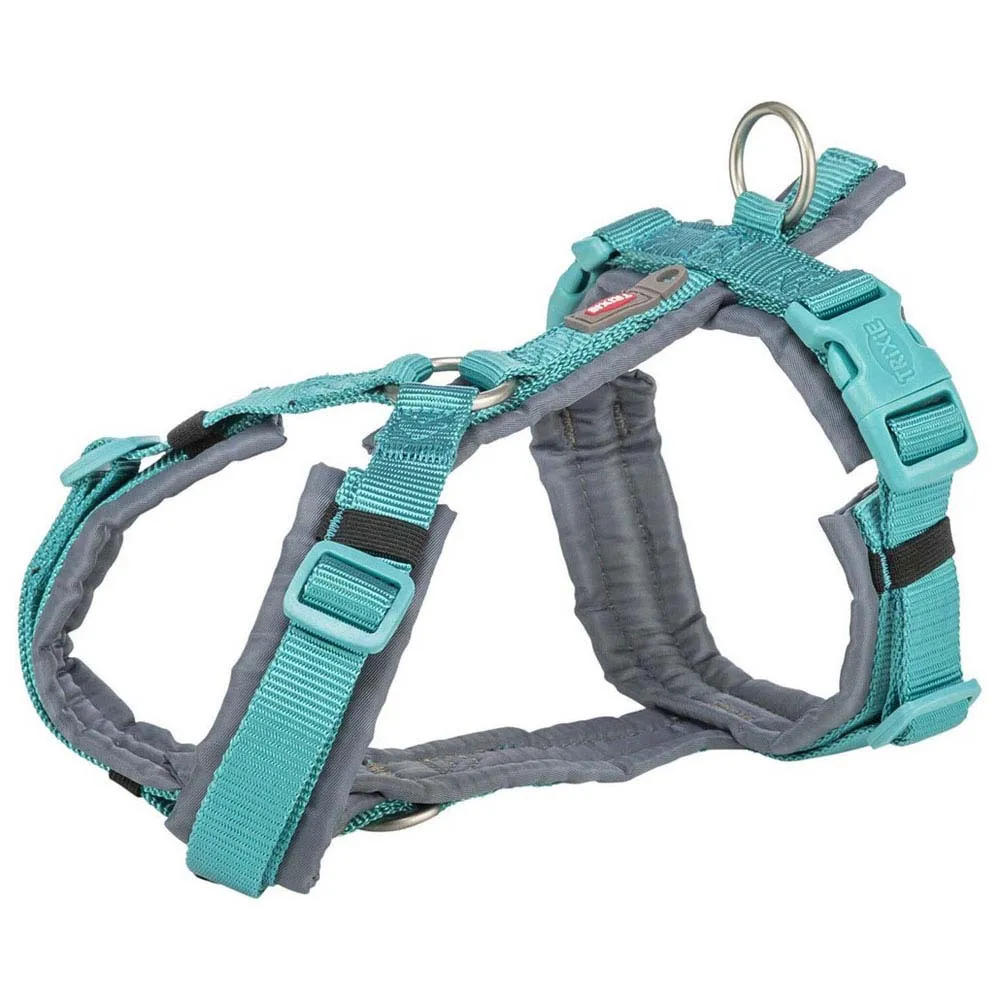 Trixie Premium Trekking Hondenharnas Aqua / Graphite