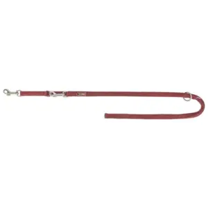 Trixie Premium Ramal Double Hondenriem Sangria