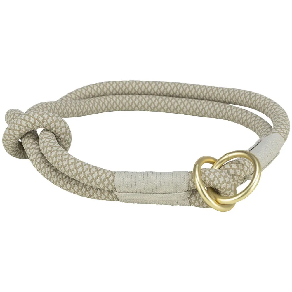 Trixie Soft Rope Hondenhalsband Grijs