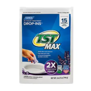 Camco Tst Max Drop Ins Lavendelpad Voor Toiletbehandeling Blauw