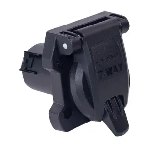 Fultyme Rv Ronde 7-polige Zijconnector Voor Auto´s Uit 2014 Zwart