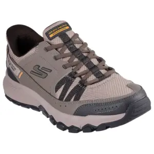 Skechers Dynamite At Escapar Wandelschoenen Taupe Lederen / Textile / Trim